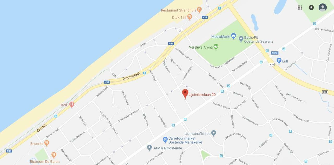 Villa Rowan Oostende Exteriör bild